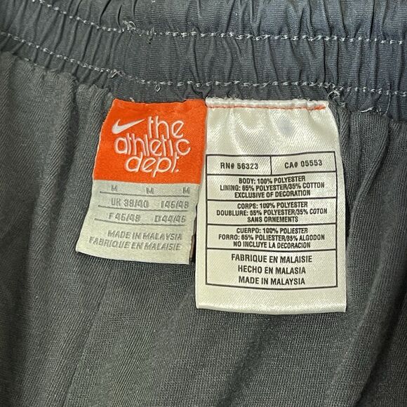 Vintage Nike Track Suit Mens Medium Lined Jacket Jogger Pant Set Windbreaker Y2K - Picture 12 of 16